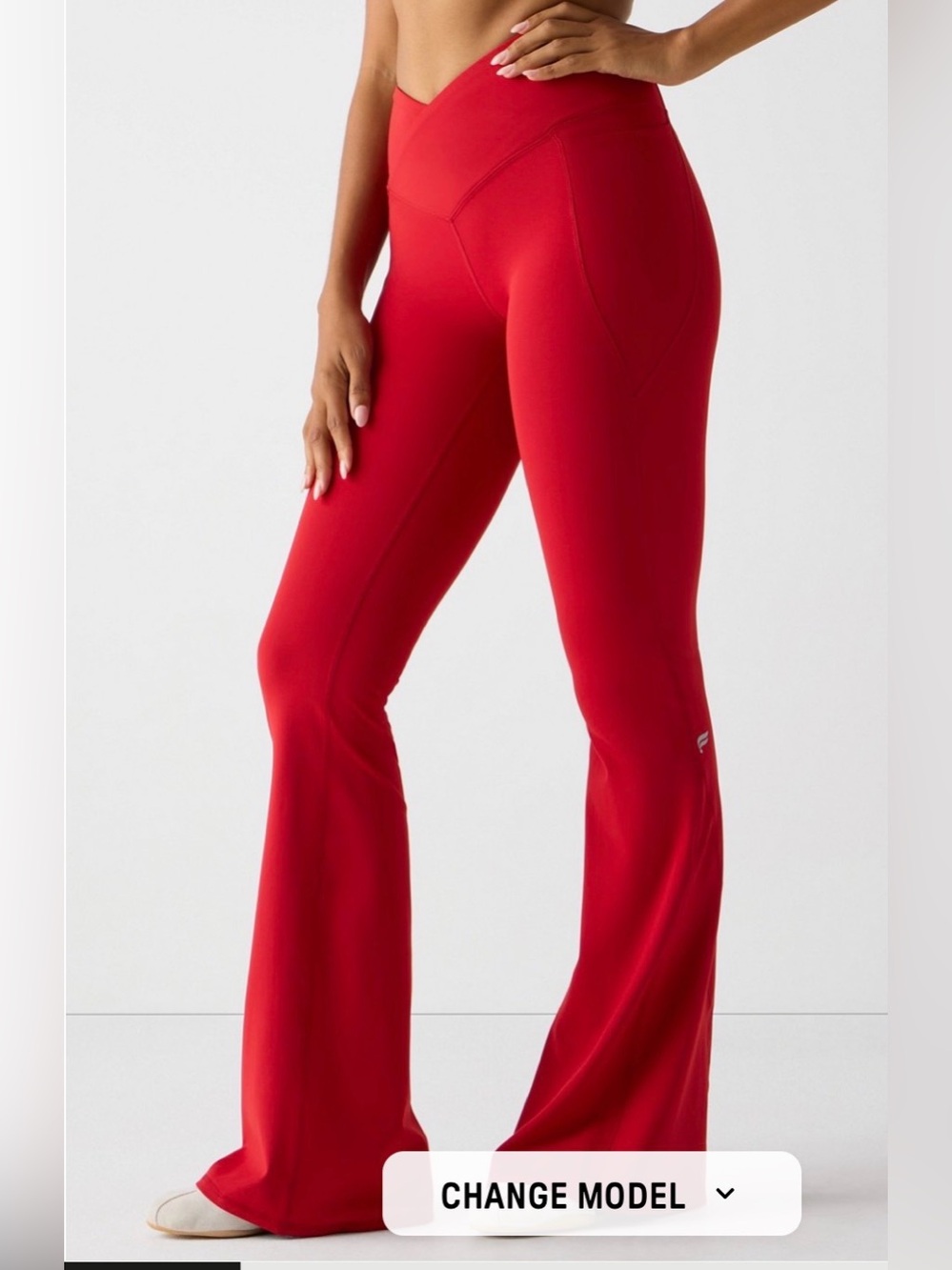 NWT Oasis PureLuxe High-Waisted Crossover Flare